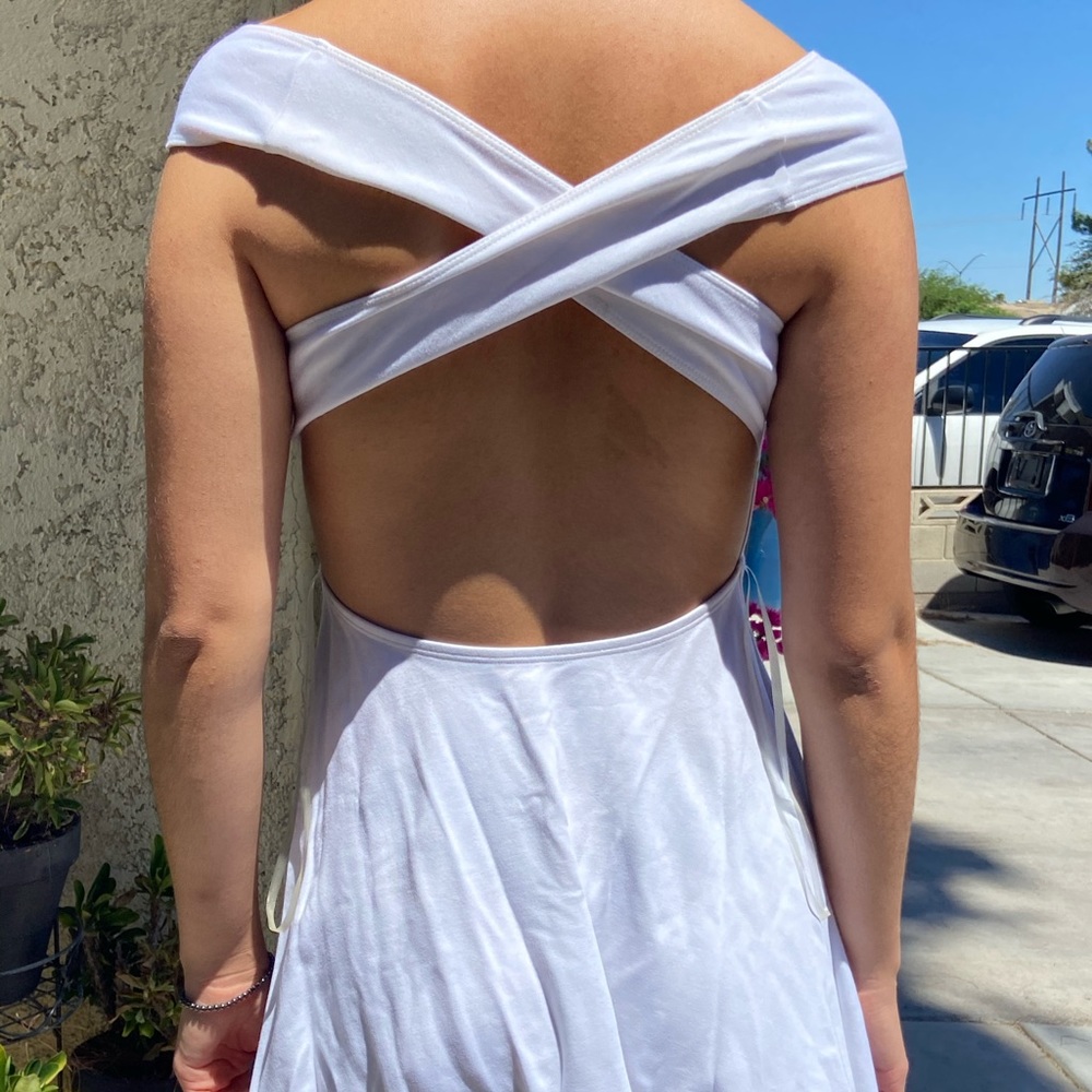 White Babydoll American Apparel Dress